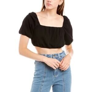 The Fifth Label Vesture Cotton Ribbed Crop Top